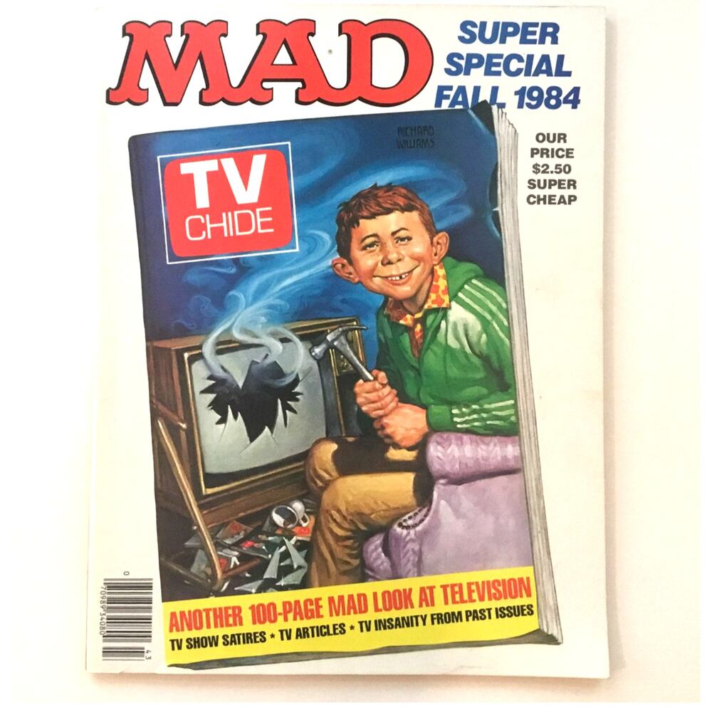 Mad Magazine Super Special Fall TV Theme 1984 Vintage